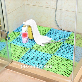 Mua Thảm chống trơn nhà tắm hoa cúc size 30 x30