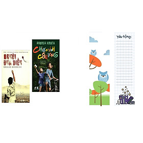 Combo 2 cuốn sách văn học hay nhất:  Người Đua Diều + Chiến Binh Cầu Vồng ( Tặng kèm Bookmark Happy Life)