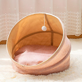 Comfortable  Bed Warm Nest Deep Sleeping Pet Foldable Kennel