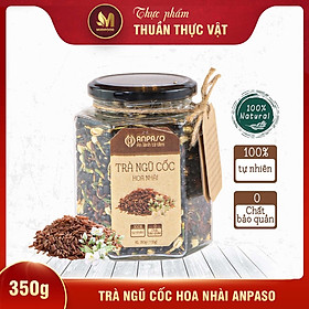 Trà Ngũ Cốc Hoa Nhài Anpaso Hộp 350g - Hỗ Trợ Giảm Đau Nhức Xương Khớp,