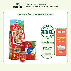 Mua Trà Yerba Maté Taragui Mate Xperience Kit - Bộ Kit Trải nghiệm gồm Gói trà 250g + 1 bộ gourd & bombilla