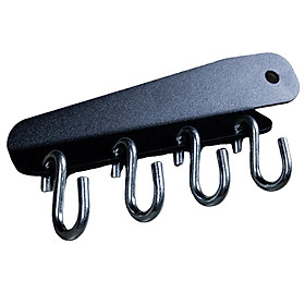 Gym Chains Rack Storage Holder Hanging Wall Mount for Fitness Exercise Bands