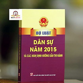 Hình ảnh Review sách Sách Bộ Luật Dân Sự Năm 2015 Và Các Nghị Định Hướng Dẫn Thi Hành - NXB Chính Trị Quốc Gia Sự Thật