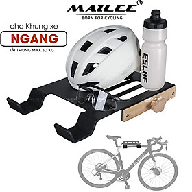Móc Treo Xe Đạp Tường 30kg ESL-30 Tiết Kiệm Không Gian, Có Bọc Cao su chống trầy xe, Giá Đỡ Xe Đạp Trong Nhà Nhà Để Xe - Mai Lee