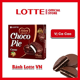 Combo 5 hộp Bánh Choco Pie Lotte - 5 hộp x 12 cái