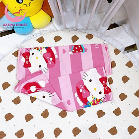 Vỏ áo gối ôm cho bé Katina House, vải cotton TL với nhiều họa tiết thân thiện gần gũi