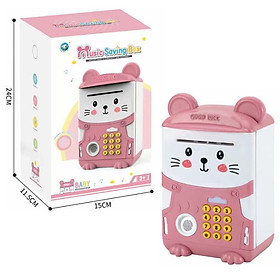 Két Mini Xanh Hồng Cho Bé. Két Hiện Đại Kết Hợp Khóa Vân Tay Và Mật Mã