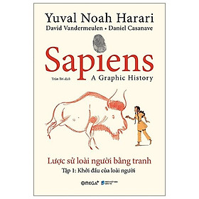 Trạm Đọc Official | SAPIENS - LƯỢC SỬ LOÀI NGƯỜI BẰNG TRANH Tập 1 & Tập 2