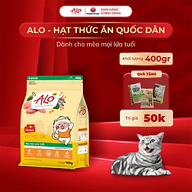ALO - Thức ăn cho mèo mọi lứa tuổi dinh dưỡng sạch từ nguyên liệu Việt Nam