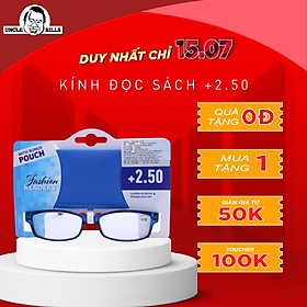 Hình ảnh Kính Đọc Sách +2.50 Độ Viễn Uncle Bills AE0693 (Giao màu ngẫu nhiên)