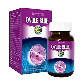 Thực phẩm chức năng - OVULE BLUE  Bổ sung Inositol, Sắt, Acif Folic, vimamin, hỗ trợ tăng cường sức khỏe sinh sản cho phụ nữ vô sinh hiếm muộn