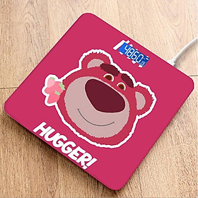 Cân Điện Tử Sức Khỏe Hình Gấu Dâu Lotso Cute