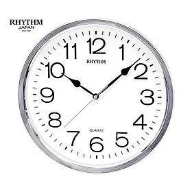 Mua Đồng hồ treo tường Nhật Bản Rhythm CMG734BR19   Kt 31.2 x 5.0cm  710g  Vỏ nhựa cao cấp  dùng PIN