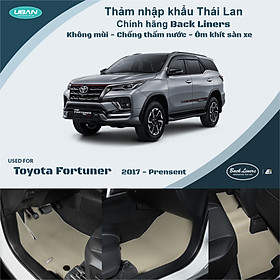 Thảm lót sàn ô tô UBAN cho xe Toyota Fortuner (2017 - 2022) - Nhập khẩu Thái Lan