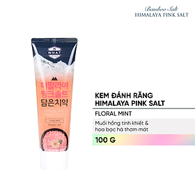 Kem Đánh Răng Muối Hồng Hương Hoa Bạc Hà Himalaya Pink Salt Floral Mint