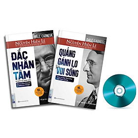 Nơi bán Combo Đắc Nhân Tâm + Quẳng Gánh Lo (Phiên bản đặc biệt) kèm CD Sách Nói Hướng Dẫn Ứng Dụng Đắc Nhân Tâm - Giá Từ -1đ