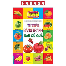 Từ Điển Bằng Tranh - Rau Củ Quả (Tái Bản 2023)