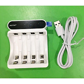 Bộ Sạc Beston C9023L có tính năng sạc nhanh, tự ngắt khi đầy, màn hình LCD thông minh, Pin sạc AA AAA tùy chọn dùng cho micro, remote