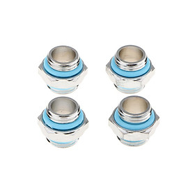 4 Pieces Water Cooling G1 / 4 Inch Thread Plug 5mm  for Computer CPU