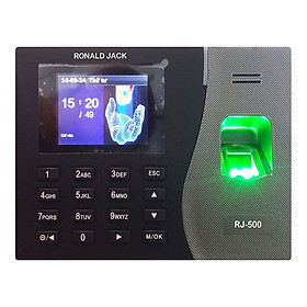 Mua Máy Chấm Công Vân Tay Và Thẻ Ronald Jack RJ500 - Hàng Nhập Khẩu