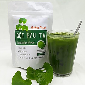 Bột rau má Quảng Thanh nguyên chất 100g tăng cường trí não