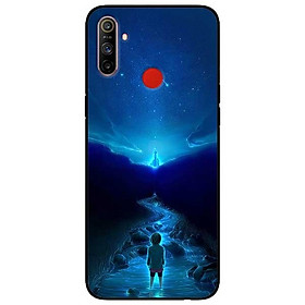 Ốp lưng dành cho Realme C3 mẫu Cậu Bé Lội Suối