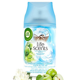 Bình xịt tinh dầu thiên nhiên Air Wick Linen in the air 250ml QT06520 - hương táo xanh