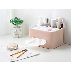 Mua HỘP ĐỰNG GIẤY ĂN ĐA NĂNG KÈM KHAY ĐỂ ĐỒ ĐỂ BÀN COCO