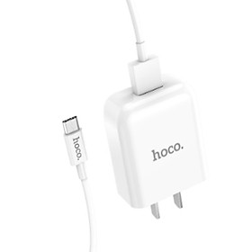 Mua Bộ Củ Sạc Kèm Cáp Sạc Micro  Hoco C49 - Micro + Tặng Kèm Ghế Đỡ Điện Thoại Chữ O - Hàng Chính Hãng
