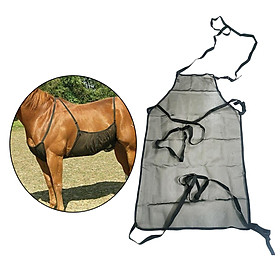 Horse Bug Mosquito Fly Sheet Belly Guard Summer Stretch Mesh Protector Rug