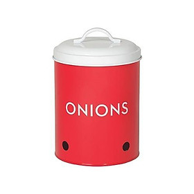 Hộp Đựng Cơm NOW Chữ ONIONS Thoáng Khí - Đỏ
