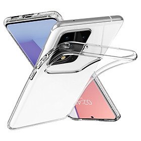 Ốp Lưng Dành cho Samsung Galaxy s20 Ultra Spigen Crystal Flex - Hàng Chính hãng