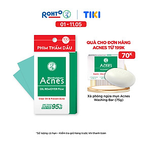 Phim Thấm Dầu Acnes Oil Remover Film 100 Tờ