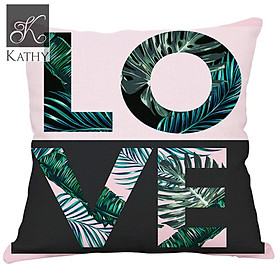 Mua Vỏ gối tựa green love DECOR 2441