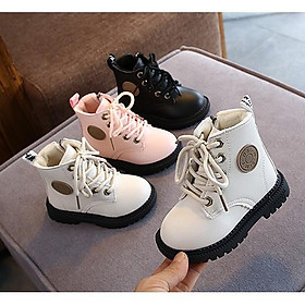 Giày cao cổ cho bé gái bé trai trẻ em giày boot siêu chất