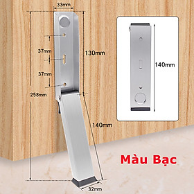 Mua Chặn Cửa Gấp Gọn KUNBE Chống Gió Va Đập Có Thể Dán Hoặc Vít Phù Hợp Nhiều Loại Cửa
