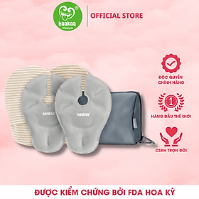 Miếng chườm ngực nóng lạnh cho mẹ sau sinh Haakaa. Không chứa BPA và phthalate