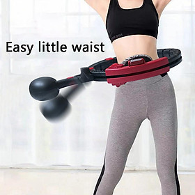 Fitness Hoop Magnetic Workouts Tightening Sport Hoop Automatic Counting Health Care Tools