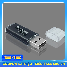 Đầu đọc thẻ nhớ vỏ nhôm cao cấp, có đèn tín hiệu, kích thước nhỏ gọn