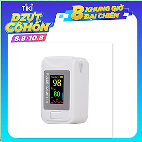 Máy đo huyết áp dạng kẹp ngón tay hỗ trợ đo nồng độ oxi trong máu, nhịp tim thông minh hiển thị màn hình LED cao cấp