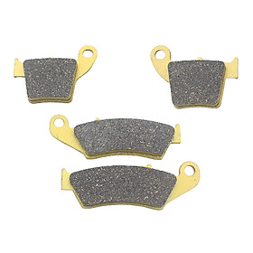 Front Rear Brake Pads Replacement For CR125 CRF230 CR250 XR300R XR400 XR650L