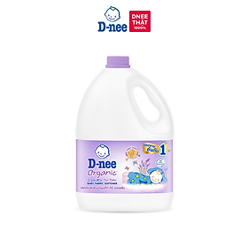 Dung Dịch Xả Quần Áo Cho Bé D-nee - Chai 2800ml (Tím)