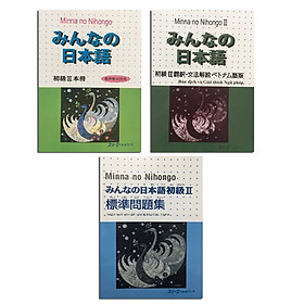 Sách - Combo Minna No Nihongo Sơ Cấp 2 - Dành Cho Trình Độ N4 ( Bộ 3 Cuốn Cơ Bản )