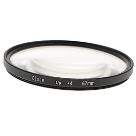 Camera Lens Macro Close Up Effect Filter 67mm +4 for Canon 70-300 17-85mm