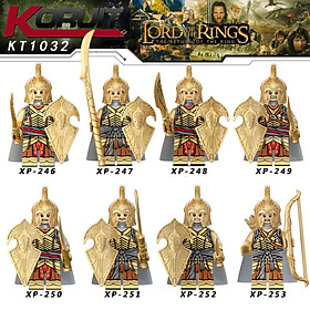 Mô Hình Minifigures Lord Of The Ring Elves Warriors Những Chiến Binh Tộc