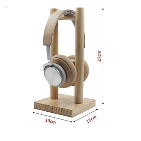 Kệ Treo Tai Nghe Độc Đáo, Giá Đỡ HeadPhone Bằng Gỗ Thông Tự Nhiên