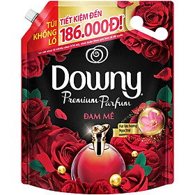 Nước Xả Vải Downy Đam Mê Dạng Túi 3L