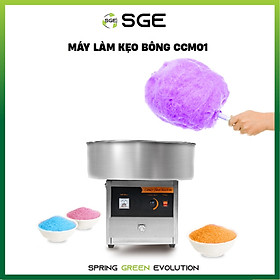Mua Máy Làm Kẹo Bông CCM01 Làm Kẹo Bông Mềm Sản Xuất Nhanh Năng Lực Sản Xuất Cao Dùng Nguyên Liệu Ít Và Sử Dụng Bền Lâu SGE