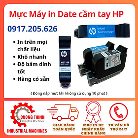 Mua Mực in date cầm tay 2588  2590 HP phun hạn sử dụng đầu phun 1.27cm  Cường Thịnh