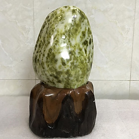 Mua Cây đá để bàn tự nhiên để bàn gia tăng tài lộc cho người mệnh Hỏa và thổ ngọc rerpentine 4 kg